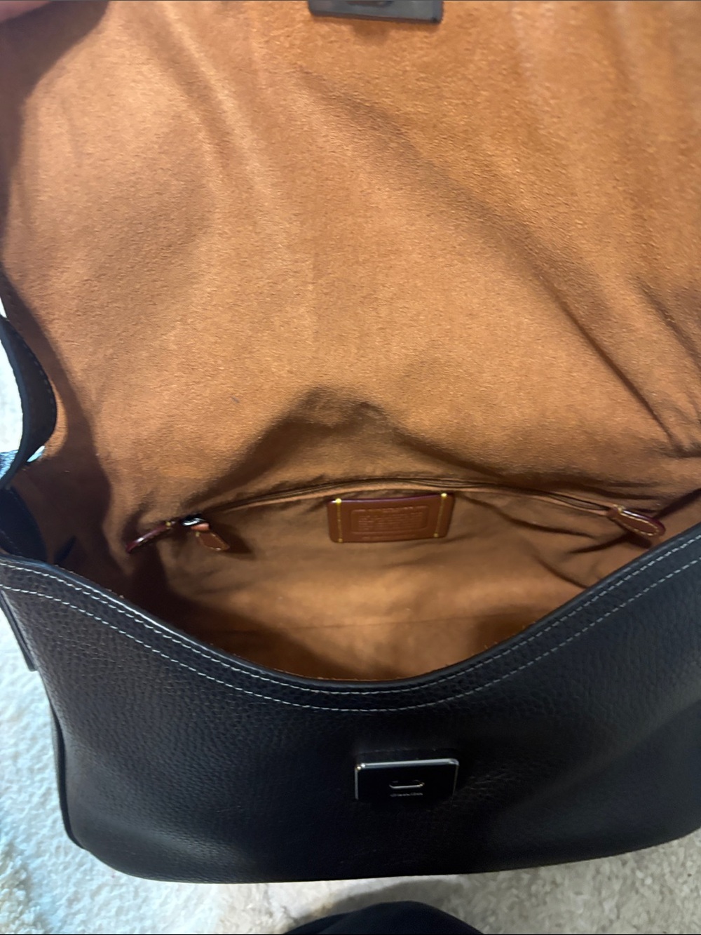 Coach Large Etta Flap Bag - Picture 6 of 7
